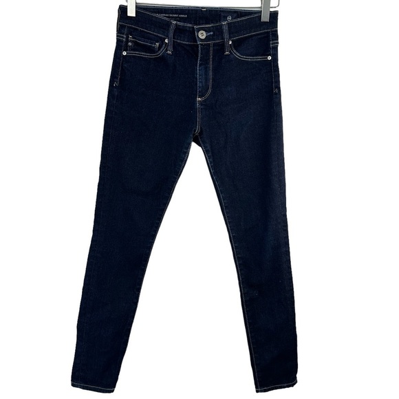 AG  Adriano Goldschmied The Farrah High Rise Skinny Ankle Jeans - Picture 4 of 14